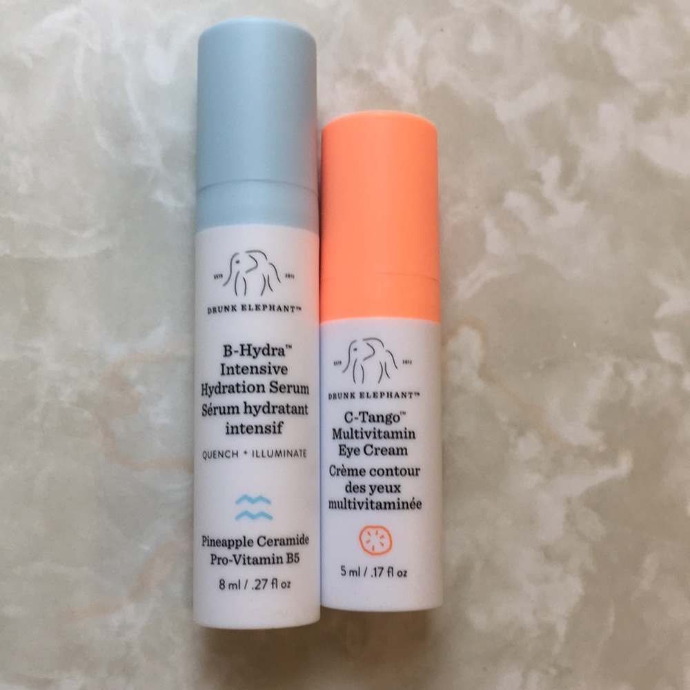 Drunk Elephant B-Hydra and C-Tango